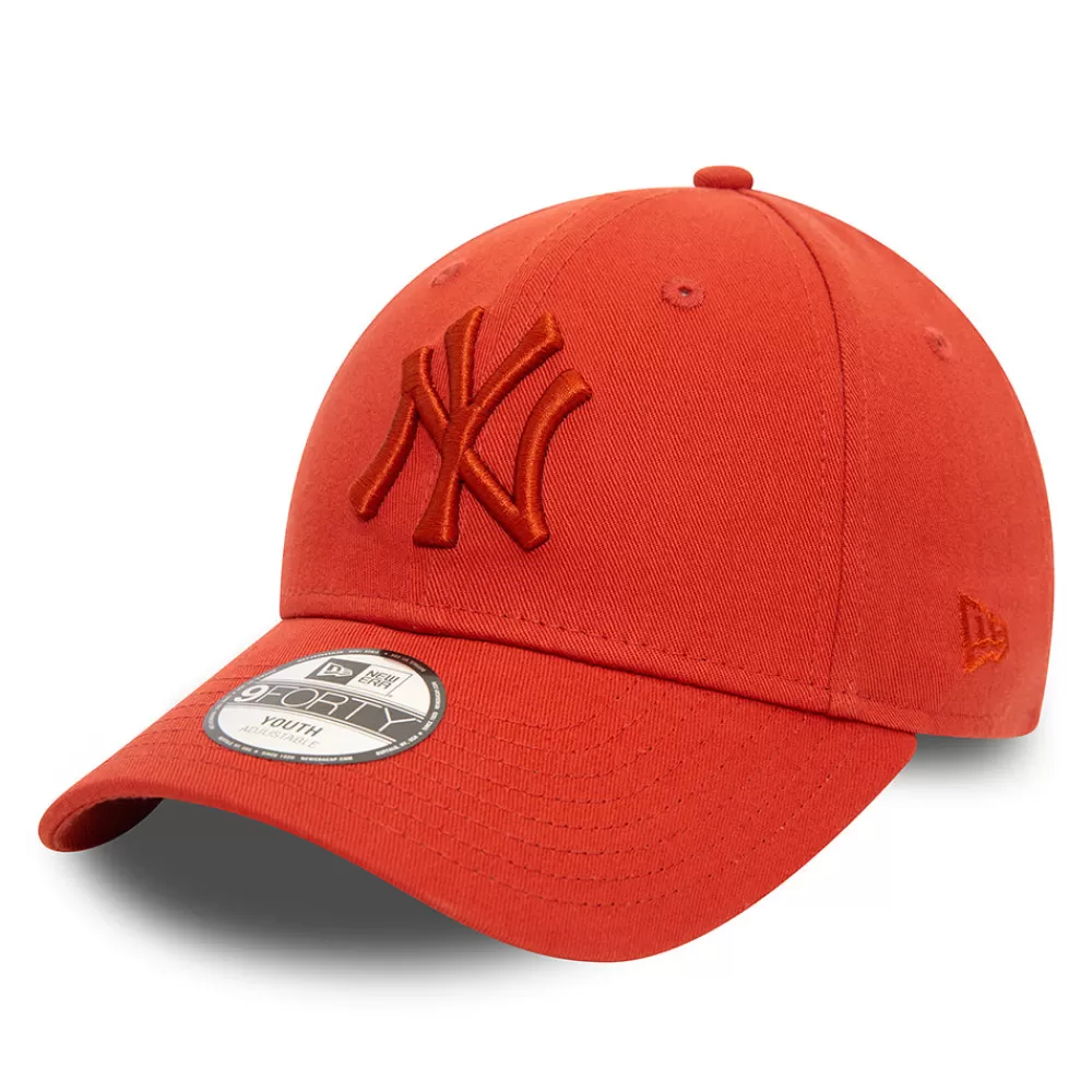Garçons^New Era Casquette Enfant 9FORTY MLB League Essential New York Yankees rouille-rouille