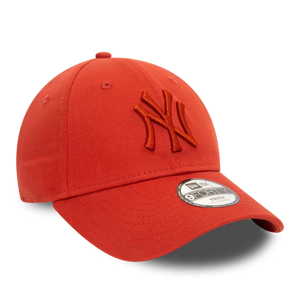 Garçons^New Era Casquette Enfant 9FORTY MLB League Essential New York Yankees rouille-rouille