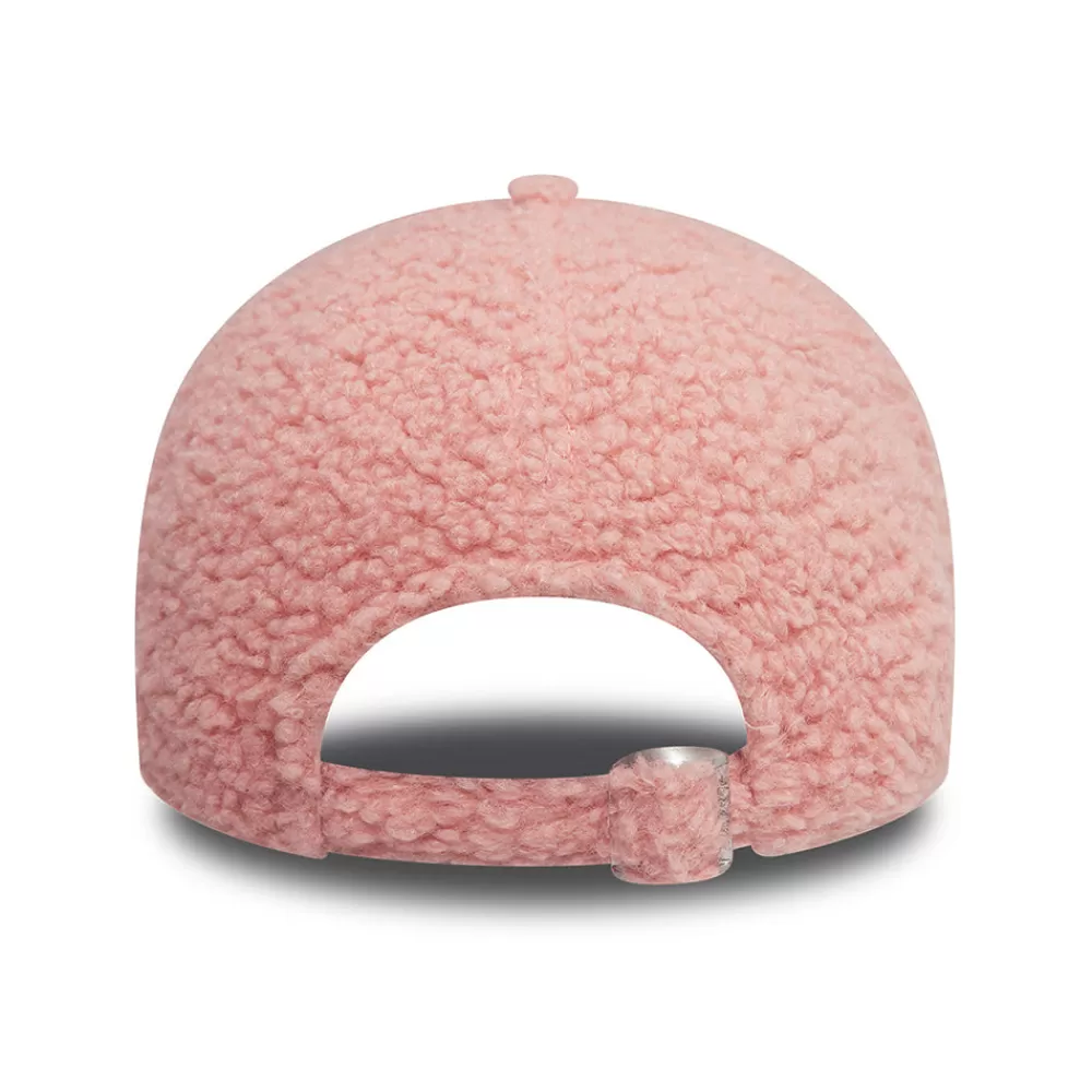 Chapeaux Hiver | Casquettes De Baseball^New Era Casquette Femme 9FORTY MLB Borg New York Yankees rose blush-blanc