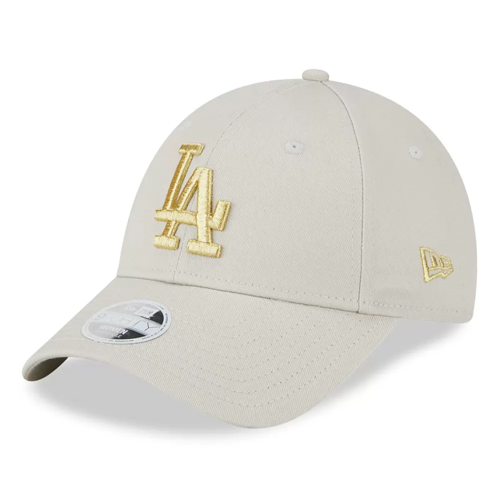 Casquettes De Baseball | Casquettes Femme^New Era Casquette Femme 9FORTY MLB Metallic Logo L.A. Dodgers pierre-doré