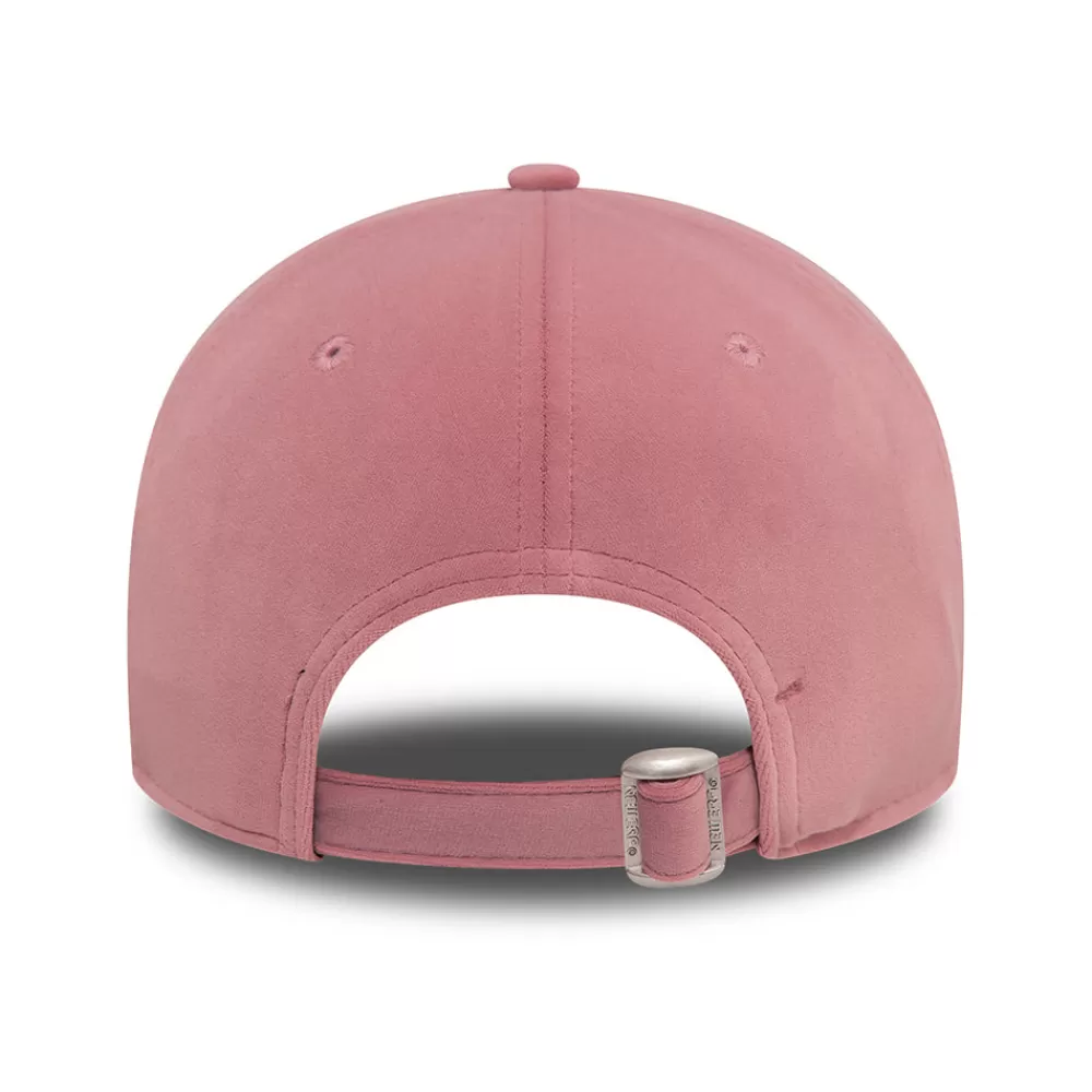 Chapeaux Hiver | Casquettes De Baseball^New Era Casquette Femme 9FORTY MLB Velour Diamante New York Yankees rose