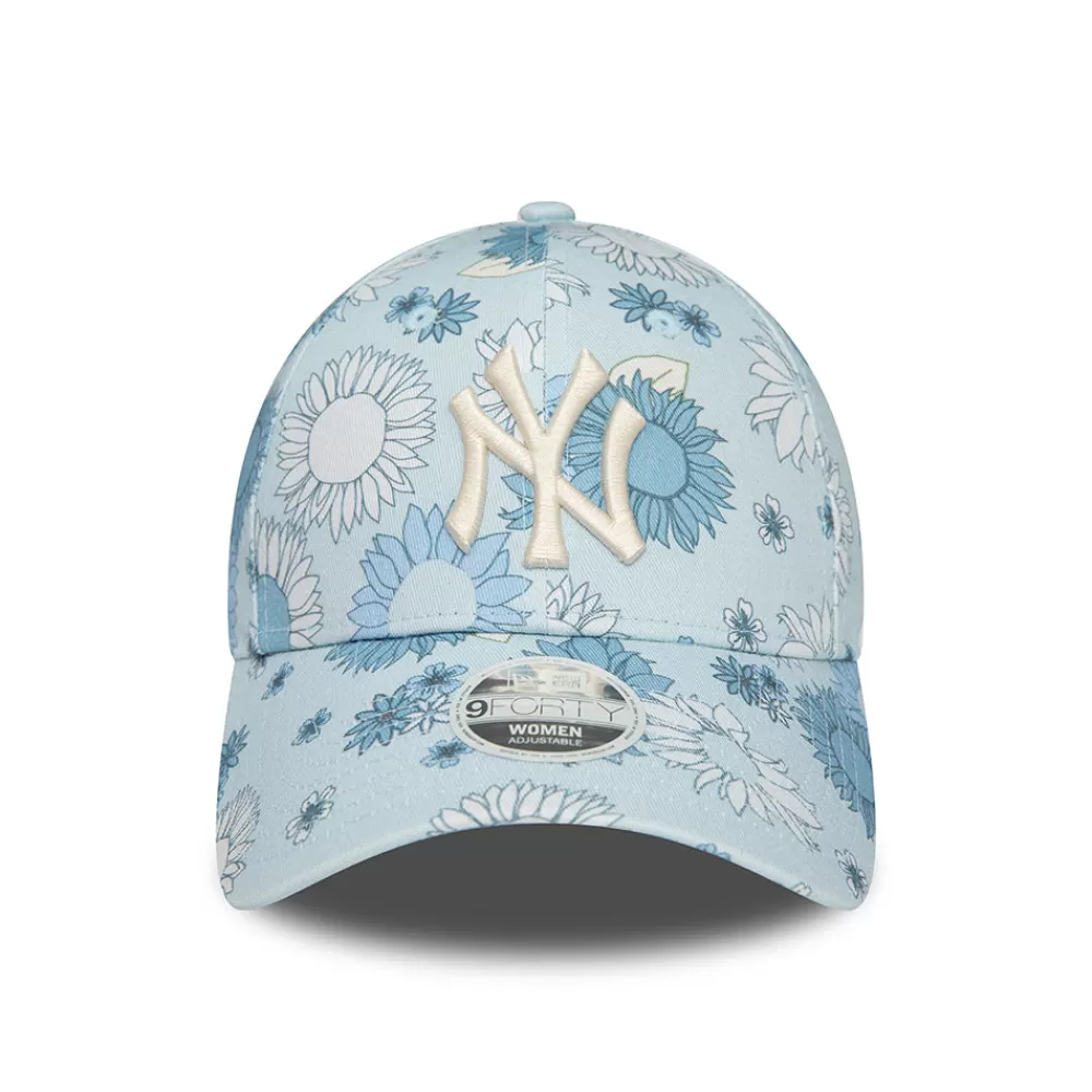 Casquettes De Baseball | Casquettes Femme^New Era Casquette Femme 9FORTY New York Yankees bleu clair