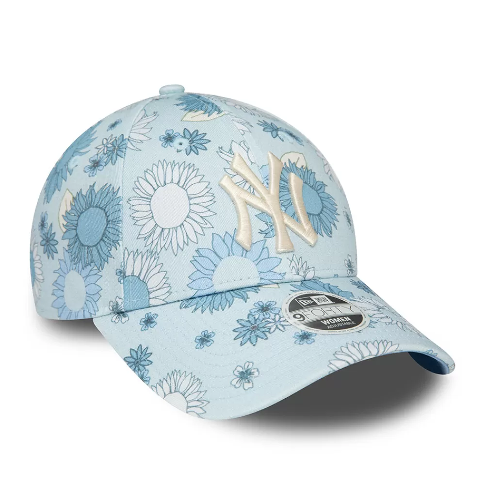 Casquettes De Baseball | Casquettes Femme^New Era Casquette Femme 9FORTY New York Yankees bleu clair