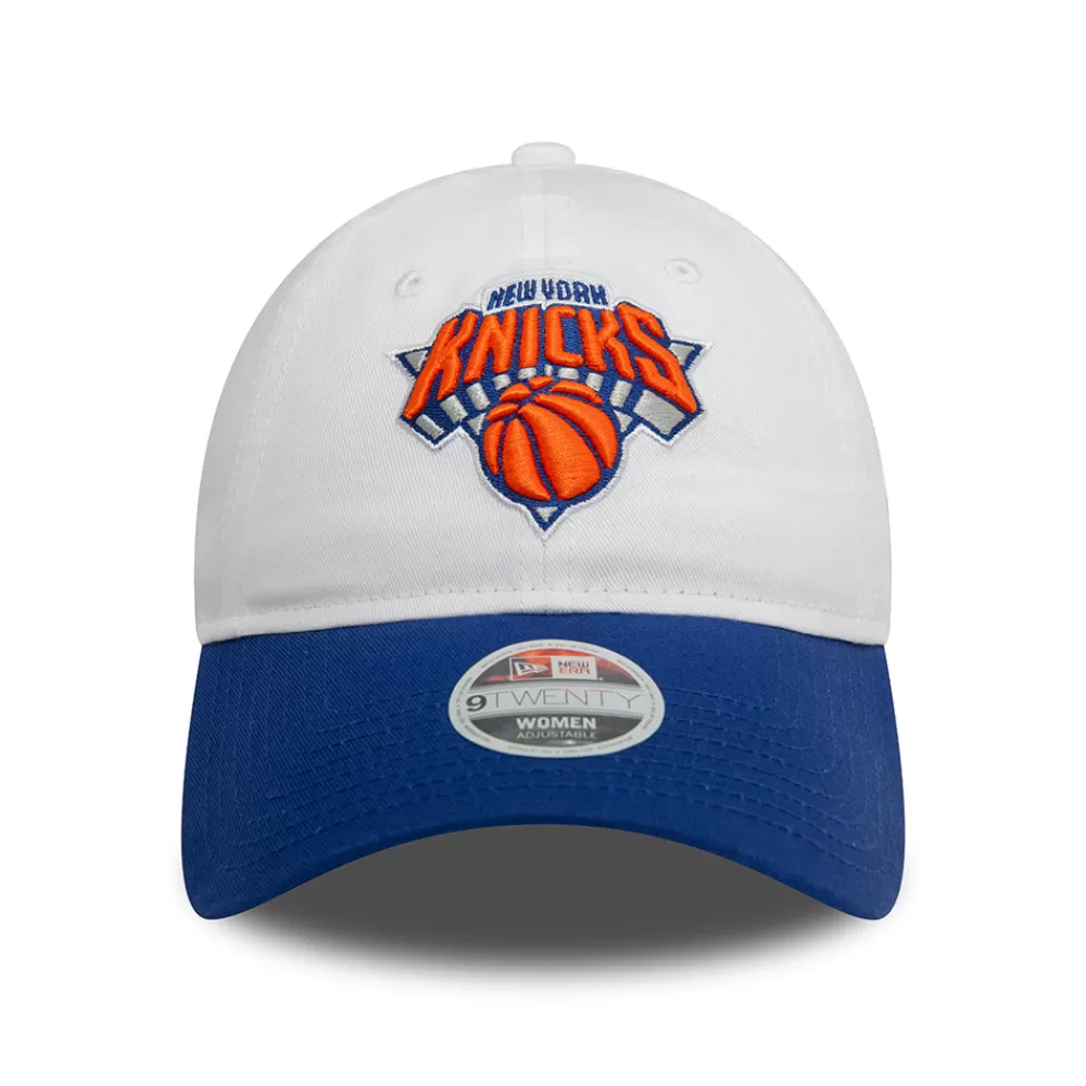 Casquettes De Baseball | Casquettes Femme^New Era Casquette Femme 9TWENTY NBA White Crown New York Knicks blanc-bleu roi