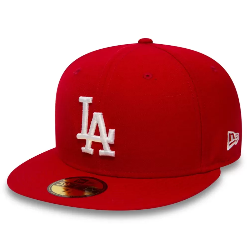 Grandes Tailles | Casquettes De Baseball^New Era Casquette 59FIFTY MLB League Basic L.A. Dodgers rouge