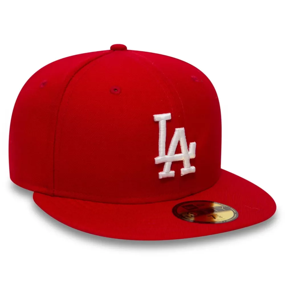 Grandes Tailles | Casquettes De Baseball^New Era Casquette 59FIFTY MLB League Basic L.A. Dodgers rouge
