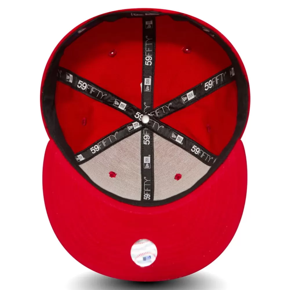 Grandes Tailles | Casquettes De Baseball^New Era Casquette 59FIFTY MLB League Basic L.A. Dodgers rouge