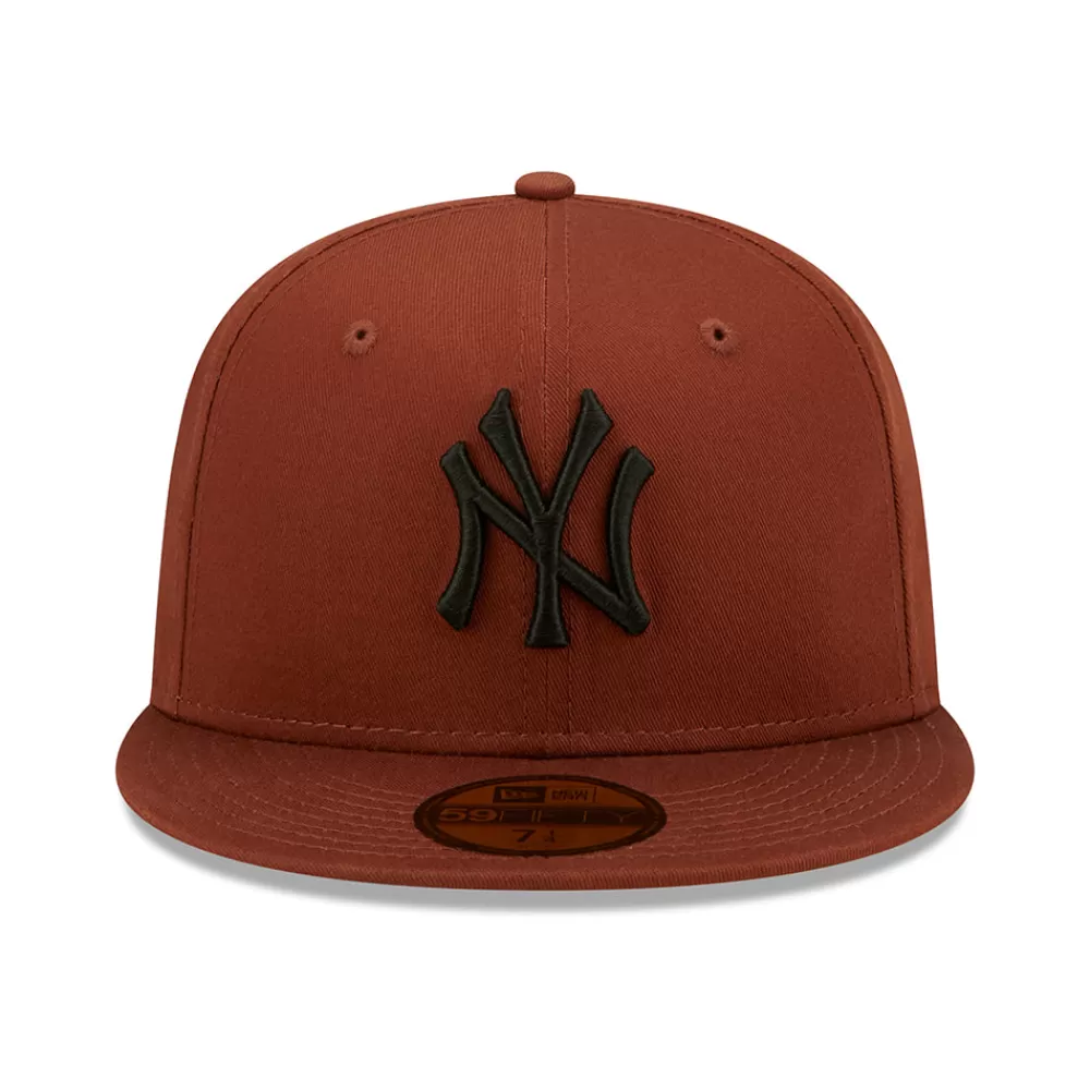 Casquettes De Baseball | Casquettes Homme^New Era Casquette 59FIFTY MLB League Essential New York Yankees marron-noir