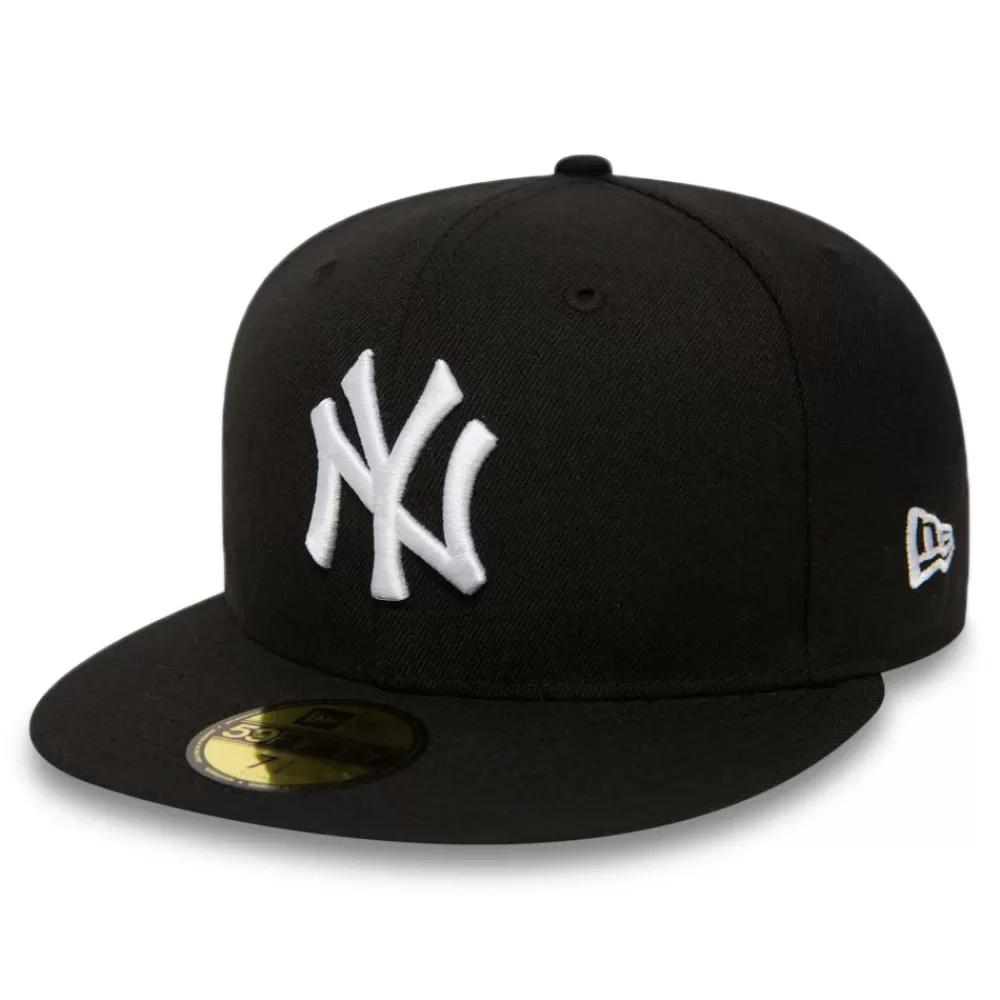Grandes Tailles | Casquettes De Baseball^New Era Casquette 59FIFTY MLB League Essential New York Yankees noir-blanc