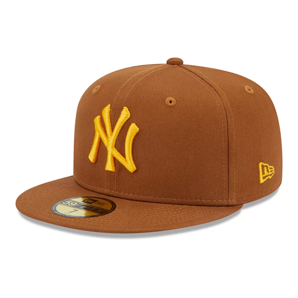 Casquettes De Baseball | Casquettes Homme^New Era Casquette 59FIFTY MLB League Essential New York Yankees toffee-jaune