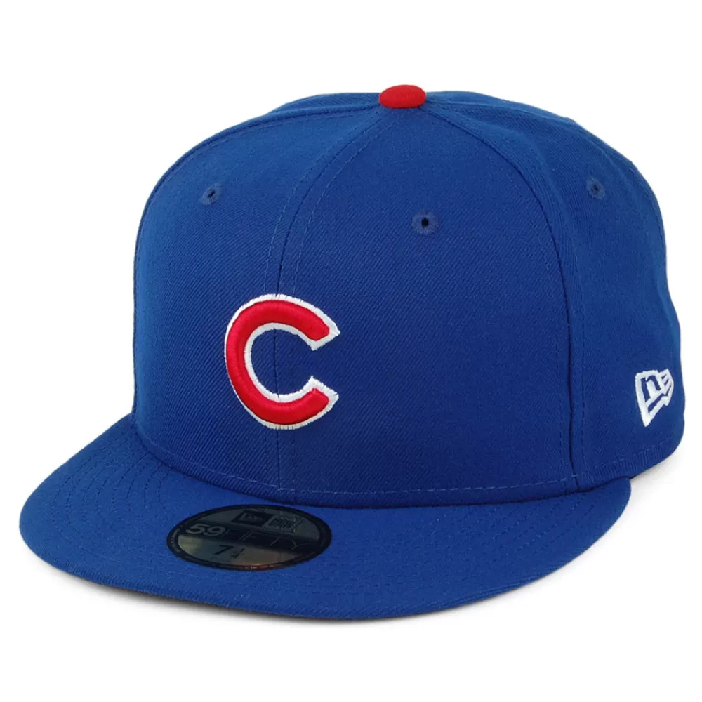Casquettes De Baseball | Casquettes Homme^New Era Casquette 59FIFTY MLB On Field AC Perf Chicago Cubs bleu