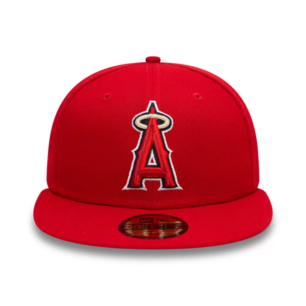 Casquettes De Baseball | Casquettes Homme^New Era Casquette 59FIFTY MLB On Field AC Perf Los Angeles Angels rouge