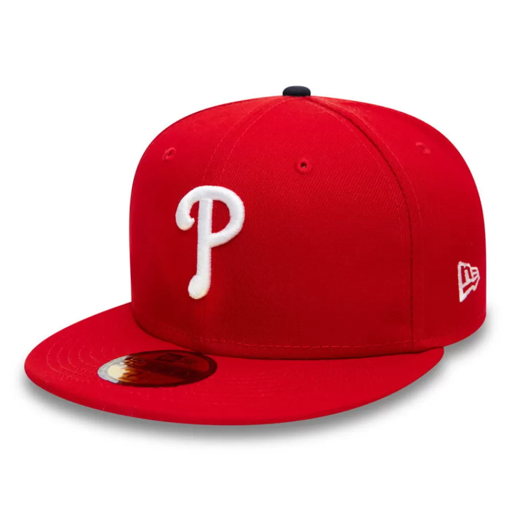 Casquettes De Baseball | Casquettes Homme^New Era Casquette 59FIFTY MLB On Field AC Perf Philadelphia Phillies rouge