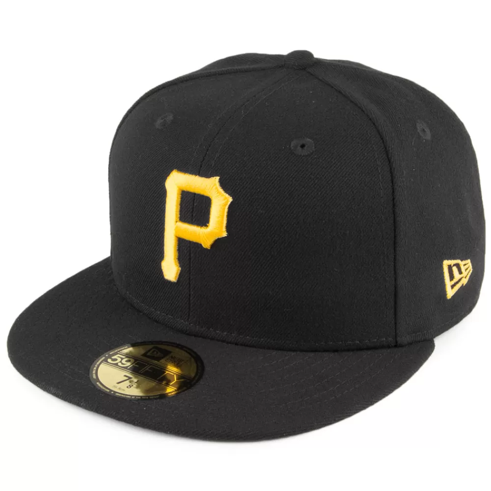 Casquettes De Baseball | Casquettes Homme^New Era Casquette 59FIFTY MLB On Field AC Perf Pittsburgh Pirates noir