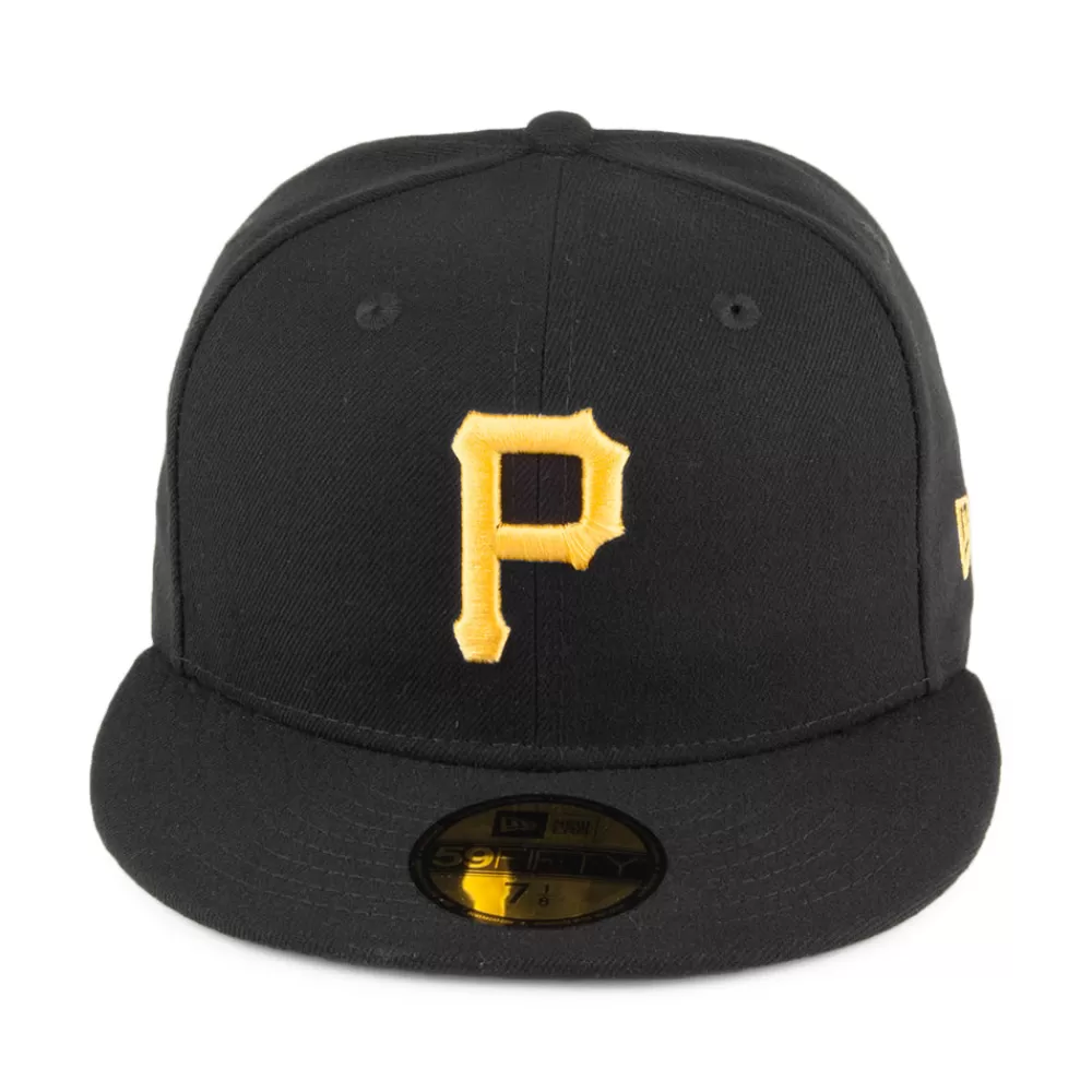 Casquettes De Baseball | Casquettes Homme^New Era Casquette 59FIFTY MLB On Field AC Perf Pittsburgh Pirates noir