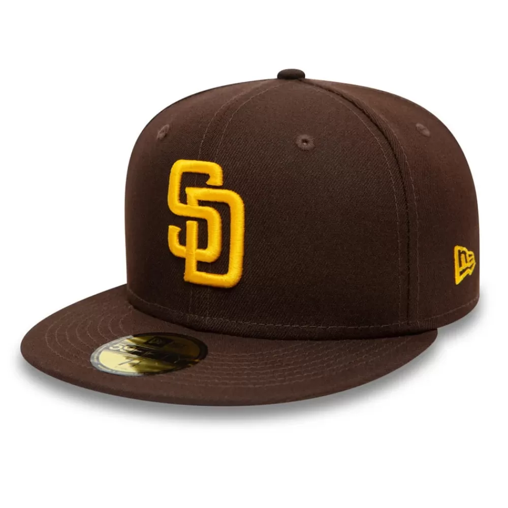 Casquettes De Baseball | Casquettes Homme^New Era Casquette 59FIFTY MLB On Field AC Perf San Diego Padres marron-doré