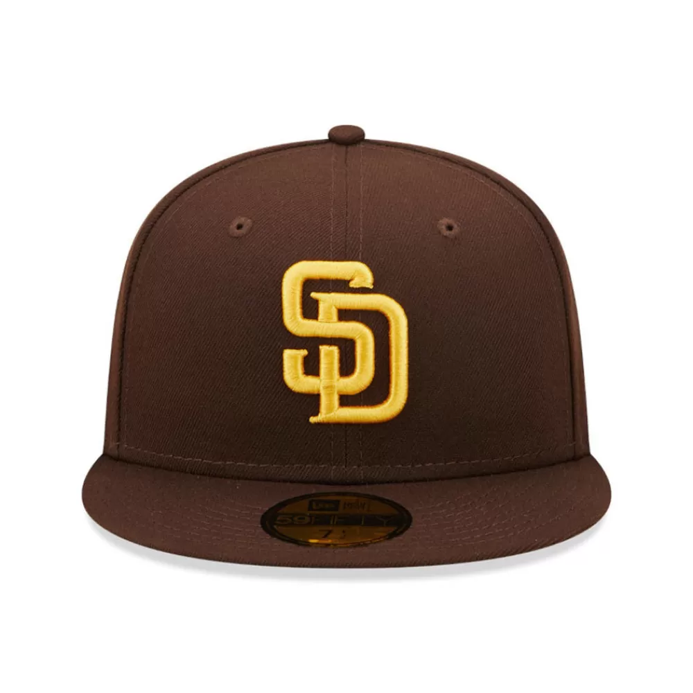 Casquettes De Baseball | Casquettes Homme^New Era Casquette 59FIFTY MLB On Field AC Perf San Diego Padres marron-doré