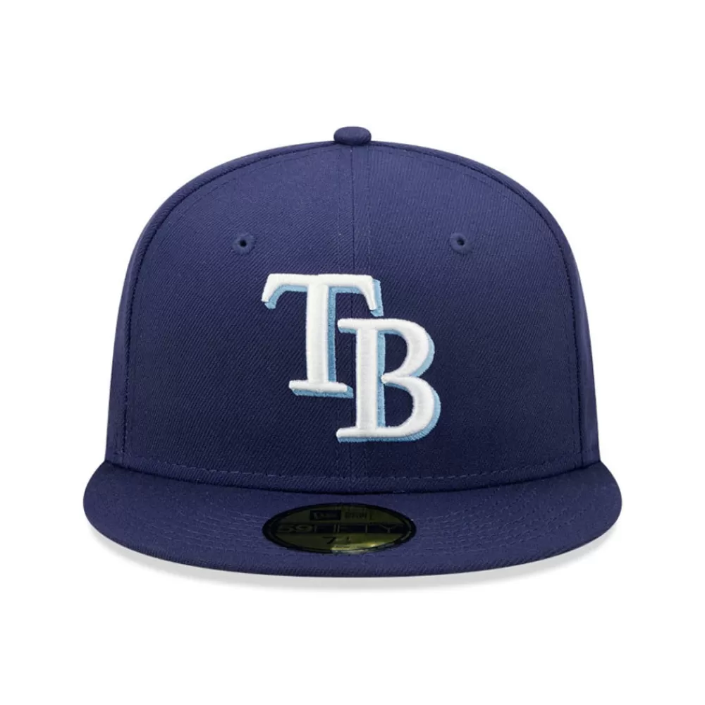 Casquettes De Baseball | Casquettes Homme^New Era Casquette 59FIFTY MLB On Field AC Perf Tampa Bay Rays bleu marine