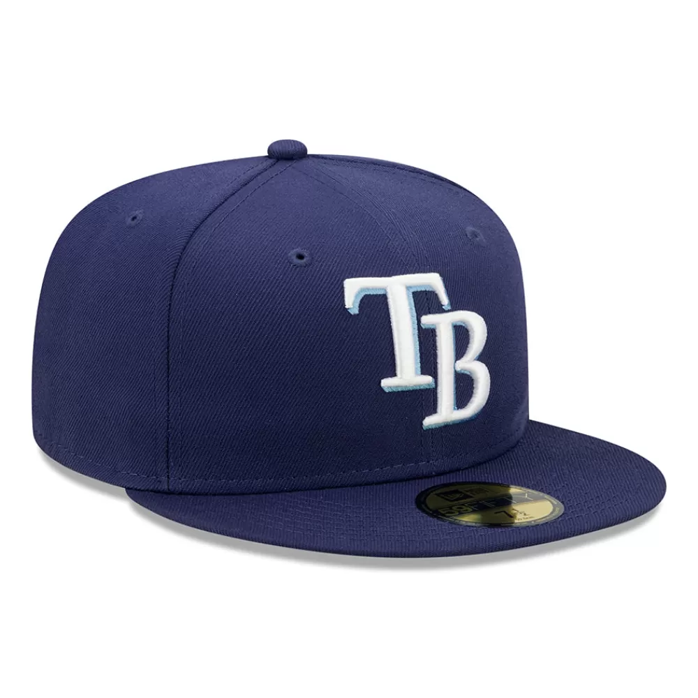 Casquettes De Baseball | Casquettes Homme^New Era Casquette 59FIFTY MLB On Field AC Perf Tampa Bay Rays bleu marine