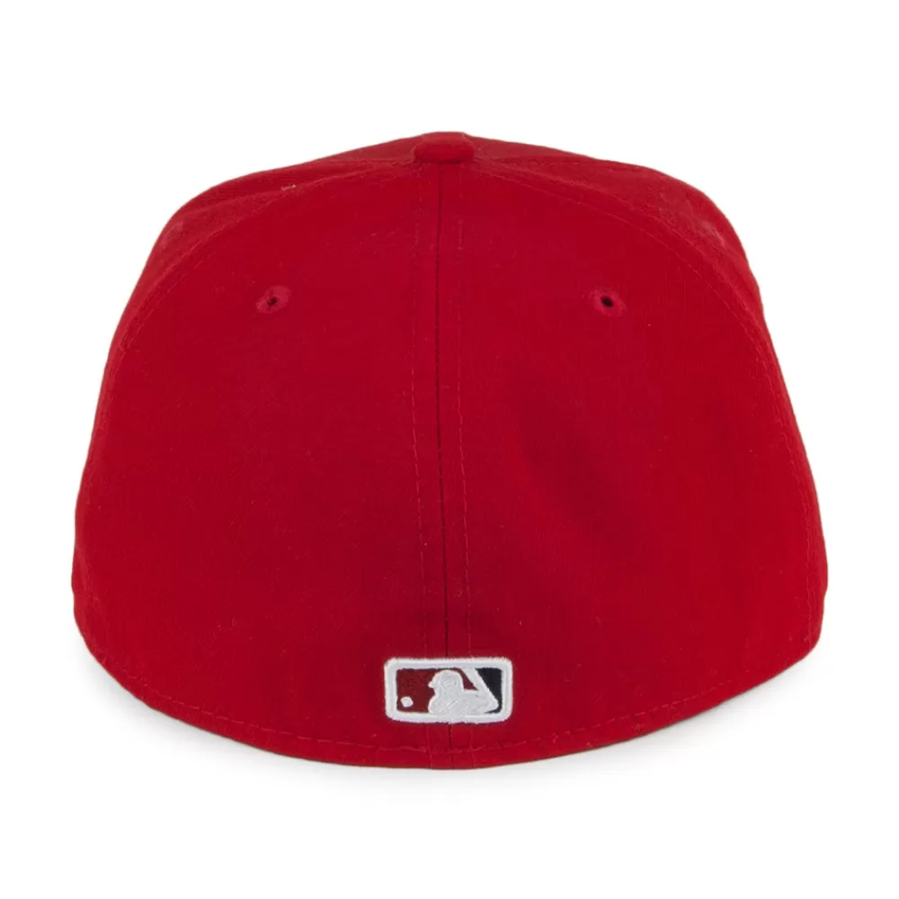 Casquettes De Baseball^New Era Casquette 59FIFTY MLB On Field AC Perf Washington Nationals rouge