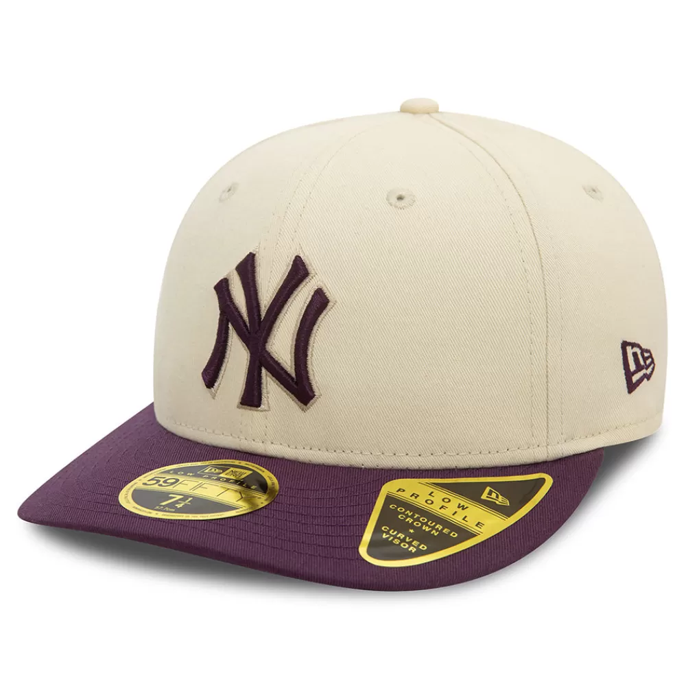 Casquettes De Baseball | Casquettes Homme^New Era Casquette 59FIFTY MLB Seasonal World Series Low Profile New York Yankees crème clair-quetsche