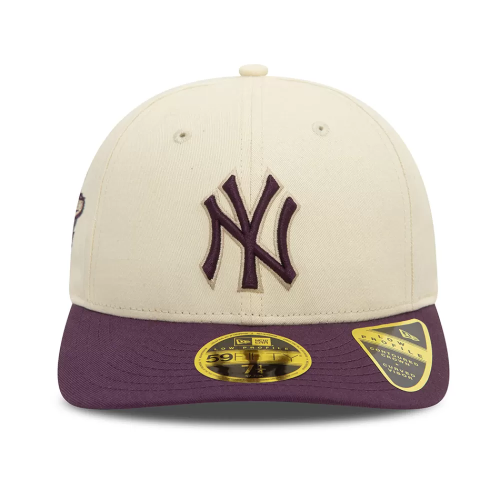 Casquettes De Baseball | Casquettes Homme^New Era Casquette 59FIFTY MLB Seasonal World Series Low Profile New York Yankees crème clair-quetsche