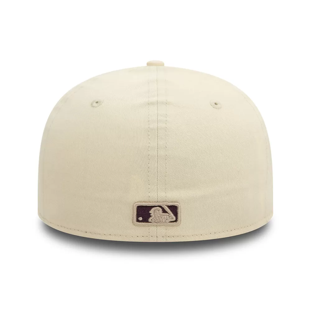Casquettes De Baseball | Casquettes Homme^New Era Casquette 59FIFTY MLB Seasonal World Series Low Profile New York Yankees crème clair-quetsche