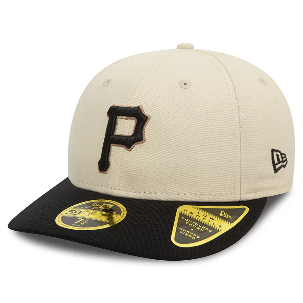 Casquettes De Baseball | Casquettes Homme^New Era Casquette 59FIFTY MLB Seasonal World Series Low Profile Pittsburgh Pirates crème clair-noir