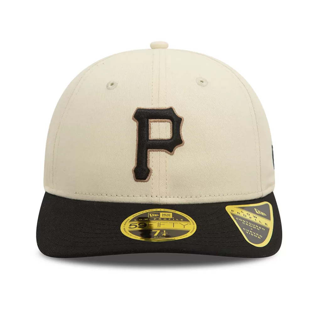 Casquettes De Baseball | Casquettes Homme^New Era Casquette 59FIFTY MLB Seasonal World Series Low Profile Pittsburgh Pirates crème clair-noir