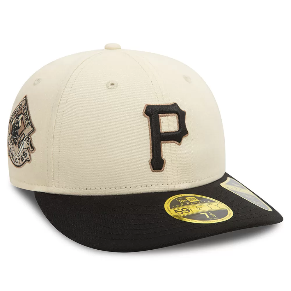 Casquettes De Baseball | Casquettes Homme^New Era Casquette 59FIFTY MLB Seasonal World Series Low Profile Pittsburgh Pirates crème clair-noir