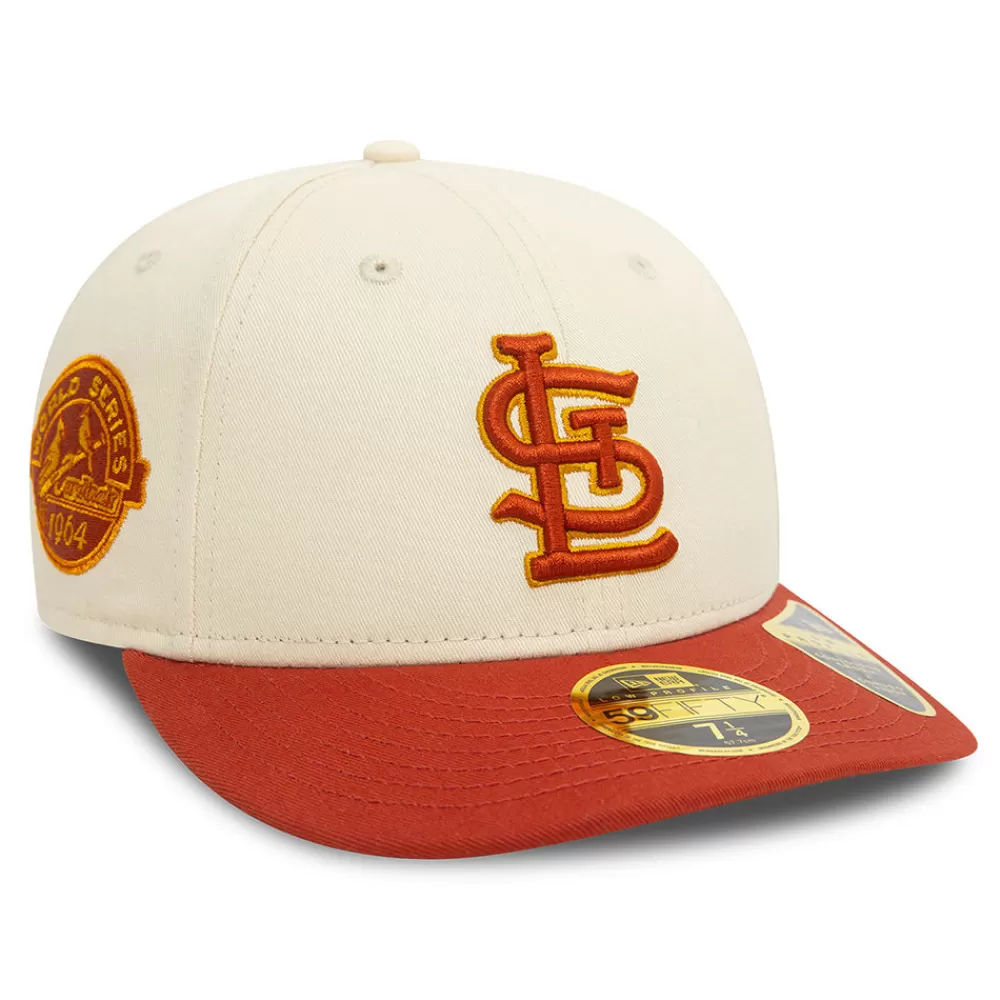 Casquettes De Baseball | Casquettes Homme^New Era Casquette 59FIFTY MLB Seasonal World Series Low Profile St. Louis Cardinals crème clair-rouille