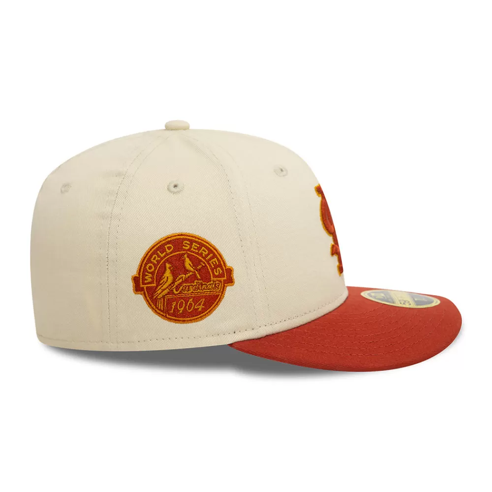 Casquettes De Baseball | Casquettes Homme^New Era Casquette 59FIFTY MLB Seasonal World Series Low Profile St. Louis Cardinals crème clair-rouille