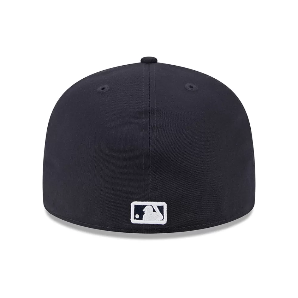 Casquettes De Baseball | Casquettes Homme^New Era Casquette 59FIFTY MLB Team Outline New York Yankees bleu marine-blanc