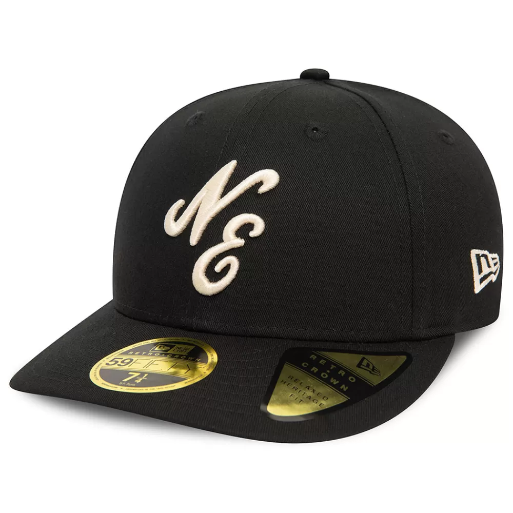 Casquettes De Baseball | Casquettes Homme^New Era Casquette 59FIFTY NE Heritage Script Low Profile noir-pierre