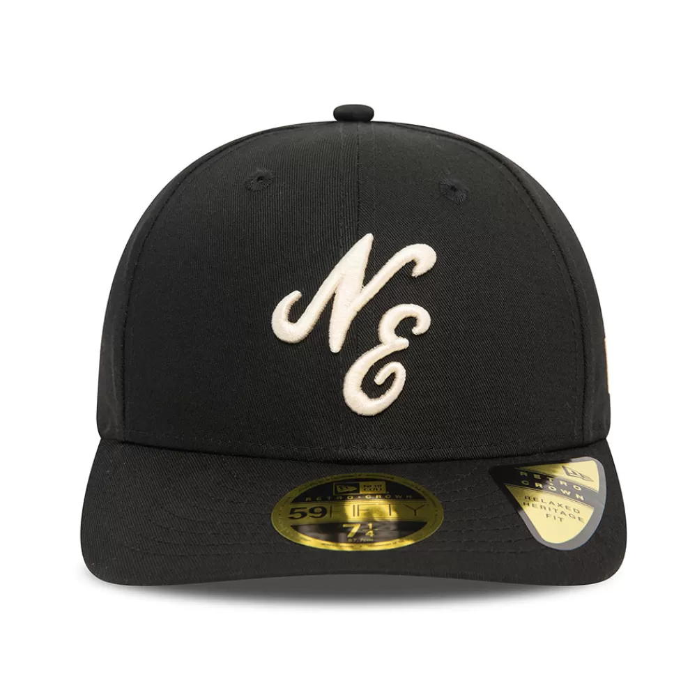 Casquettes De Baseball | Casquettes Homme^New Era Casquette 59FIFTY NE Heritage Script Low Profile noir-pierre