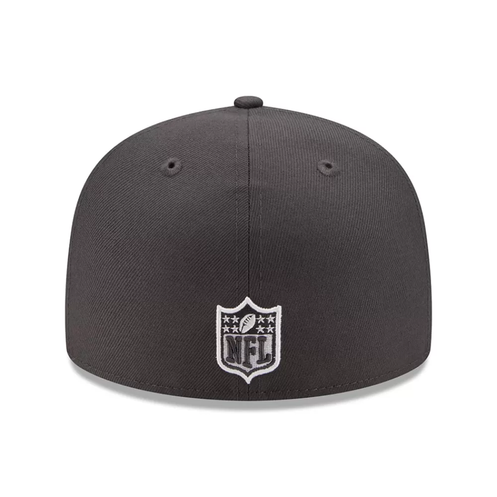 Casquettes De Baseball | Casquettes Homme^New Era Casquette 59FIFTY NFL OTC Kansas City Chiefs graphite-rouge