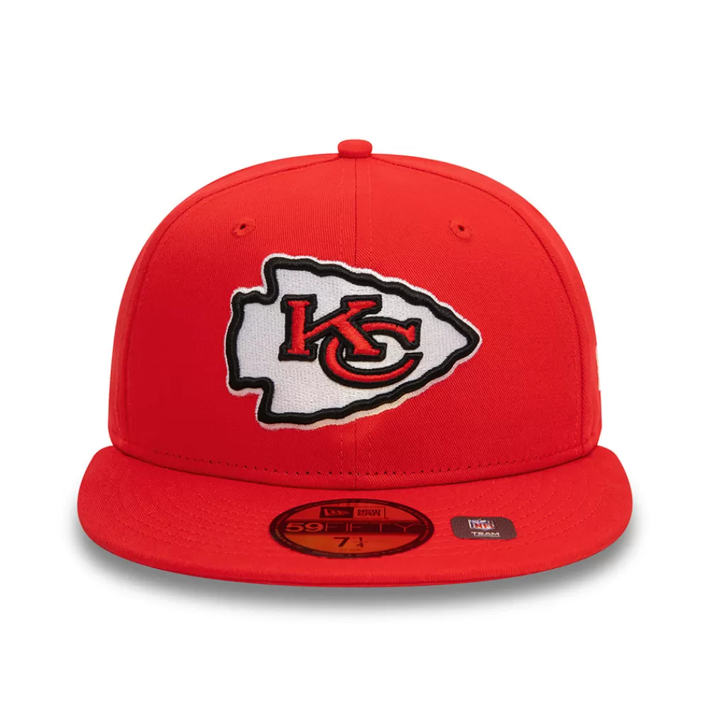 Casquettes De Baseball | Casquettes Homme^New Era Casquette 59FIFTY NFL OTC Kansas City Chiefs rouge