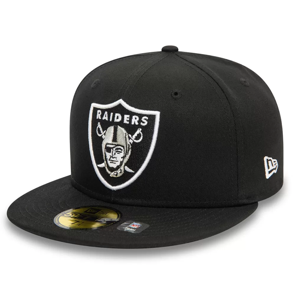 Casquettes De Baseball | Casquettes Homme^New Era Casquette 59FIFTY NFL OTC Las Vegas Raiders noir
