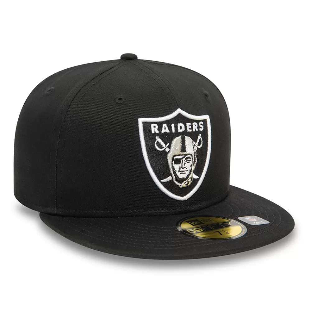 Casquettes De Baseball | Casquettes Homme^New Era Casquette 59FIFTY NFL OTC Las Vegas Raiders noir