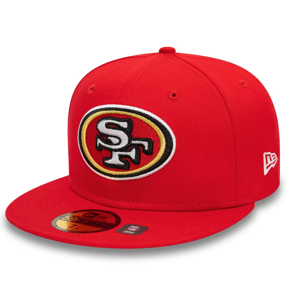 Casquettes De Baseball | Casquettes Homme^New Era Casquette 59FIFTY NFL OTC San Francisco 49ers rouge