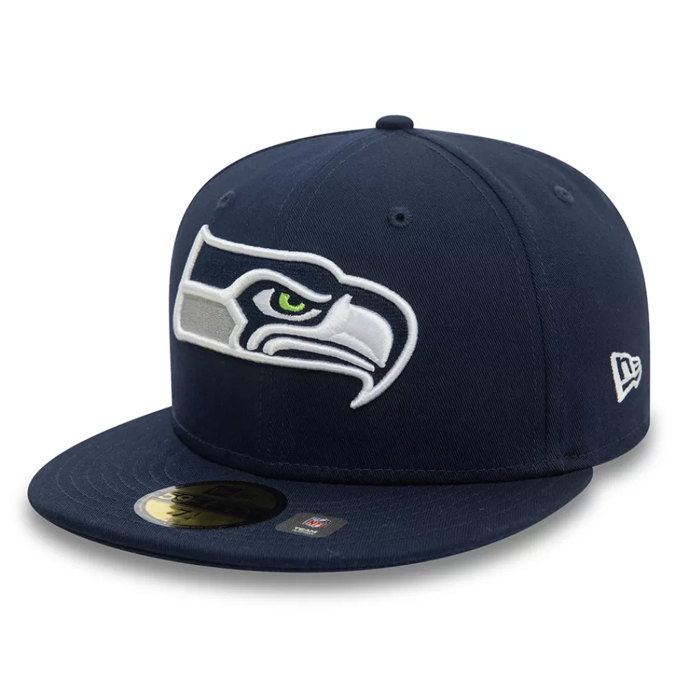 Casquettes De Baseball | Casquettes Homme^New Era Casquette 59FIFTY NFL OTC Seattle Seahawks bleu marine