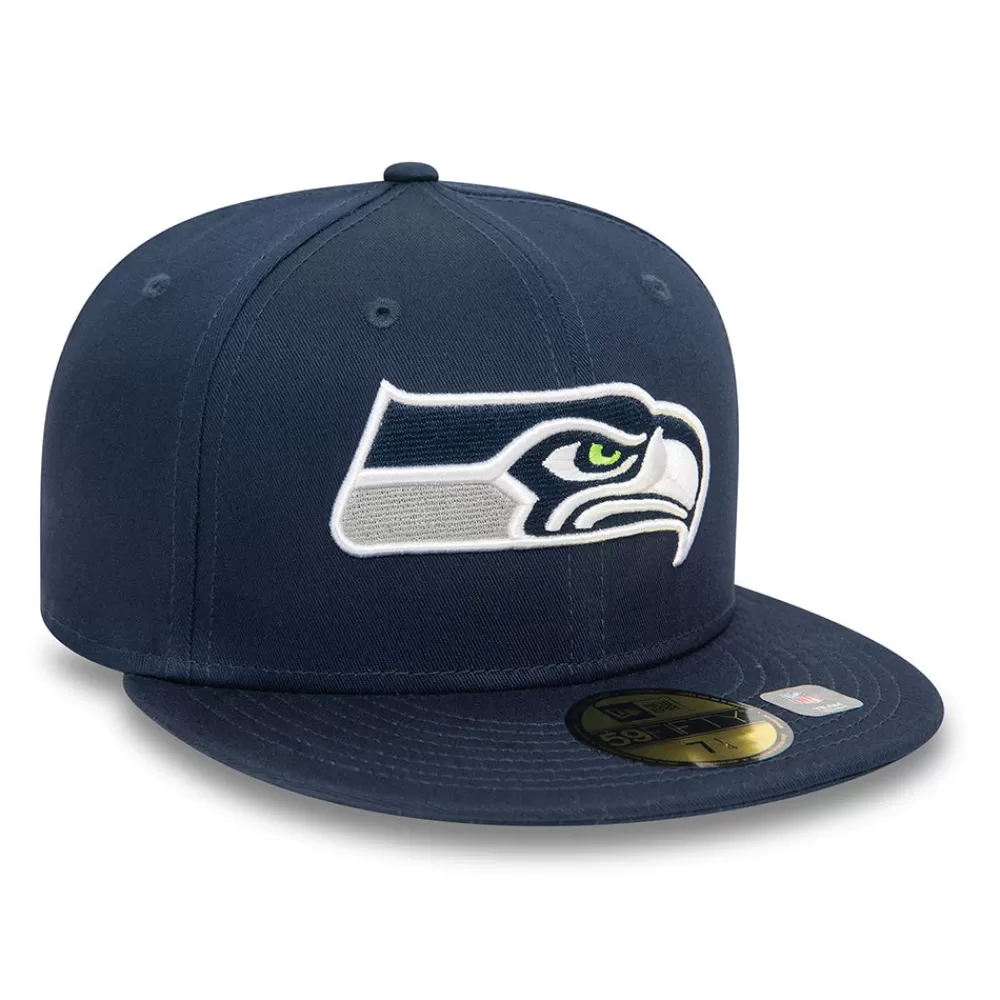 Casquettes De Baseball | Casquettes Homme^New Era Casquette 59FIFTY NFL OTC Seattle Seahawks bleu marine