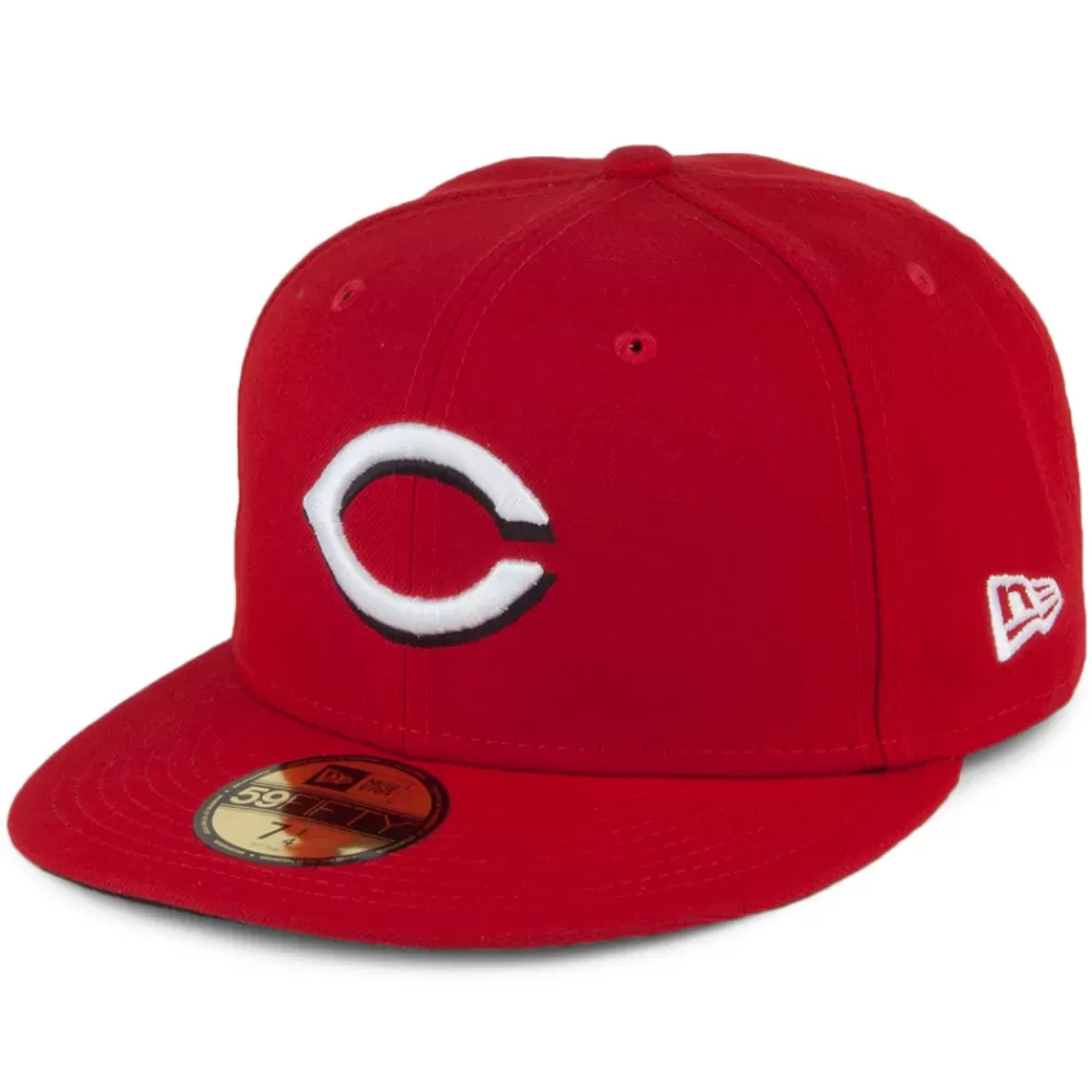 Casquettes De Baseball | Casquettes Homme^New Era Casquette 59FIFTY On Field Home Cincinatti Reds rouge