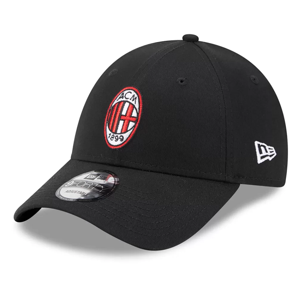 Casquettes De Baseball | Casquettes Homme^New Era Casquette 9FORTY Core AC Milan noir