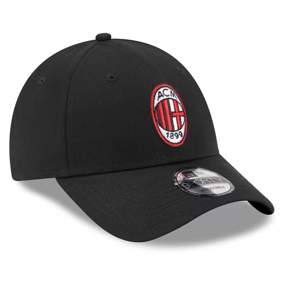 Casquettes De Baseball | Casquettes Homme^New Era Casquette 9FORTY Core AC Milan noir