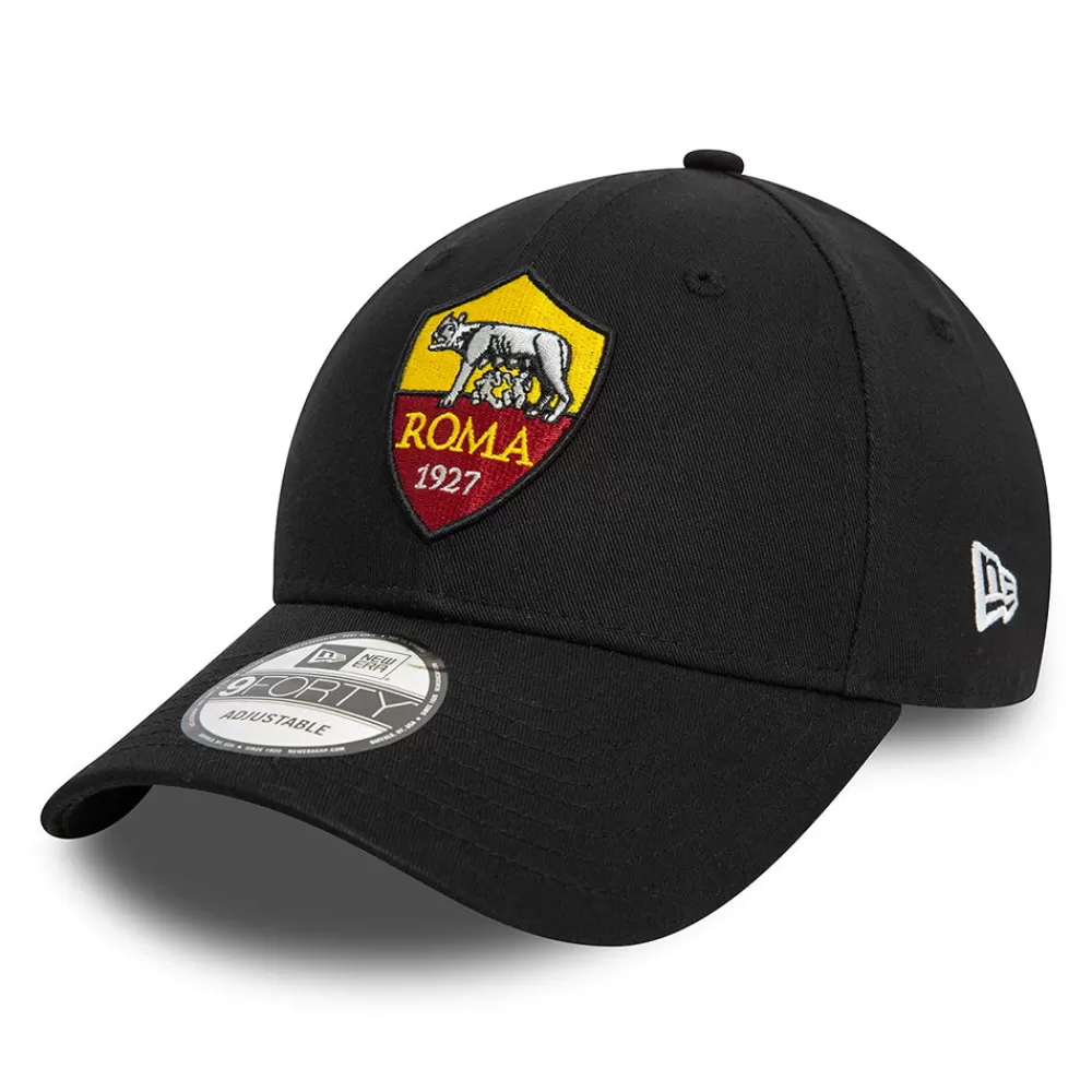 Casquettes De Baseball | Casquettes Homme^New Era Casquette 9FORTY Core AS Roma noir