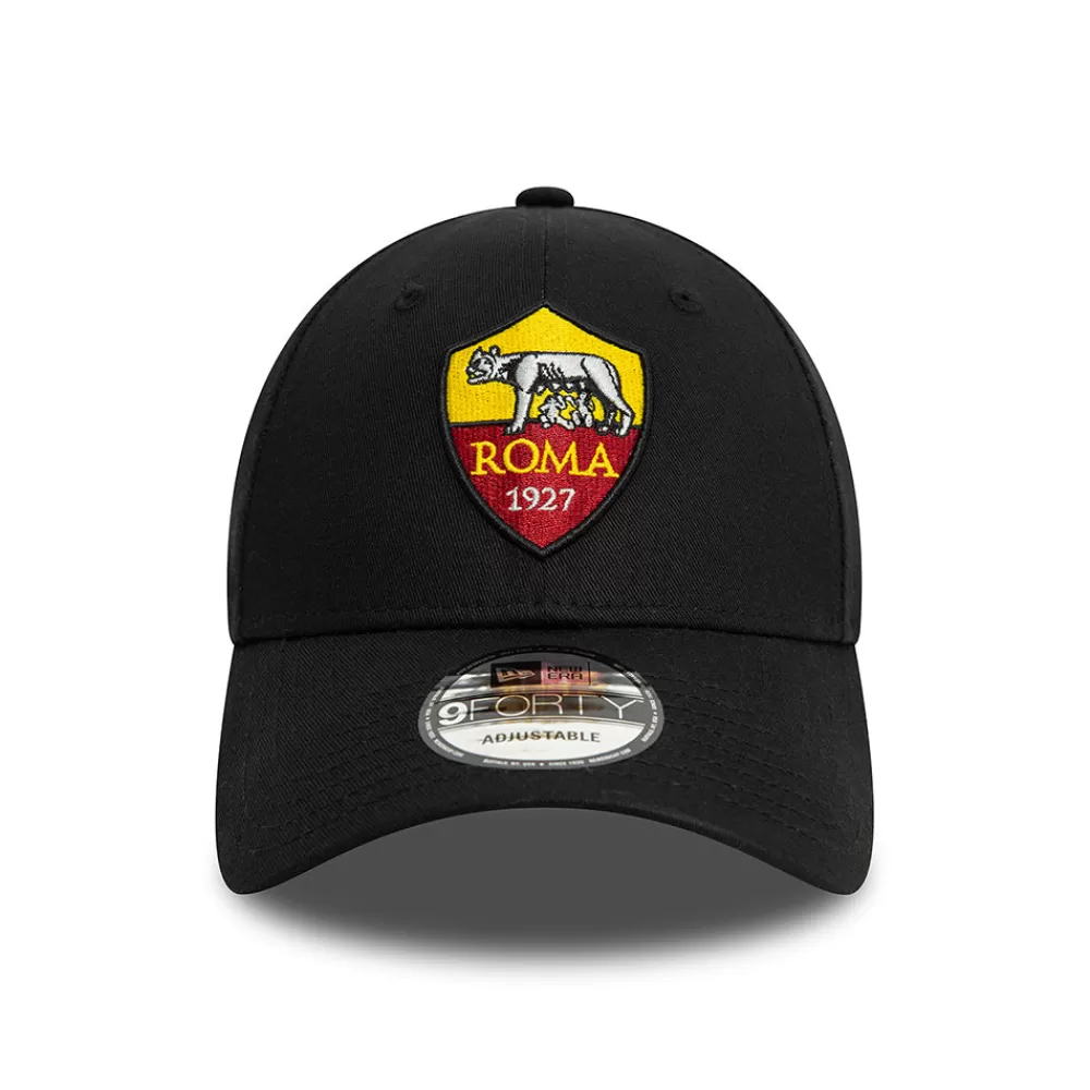 Casquettes De Baseball | Casquettes Homme^New Era Casquette 9FORTY Core AS Roma noir
