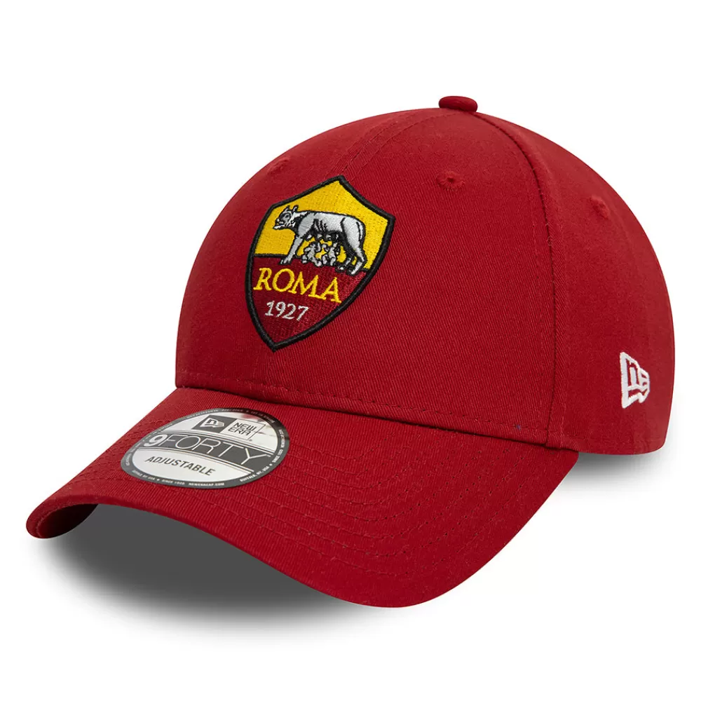 Casquettes De Baseball | Casquettes Homme^New Era Casquette 9FORTY Core AS Roma rouge