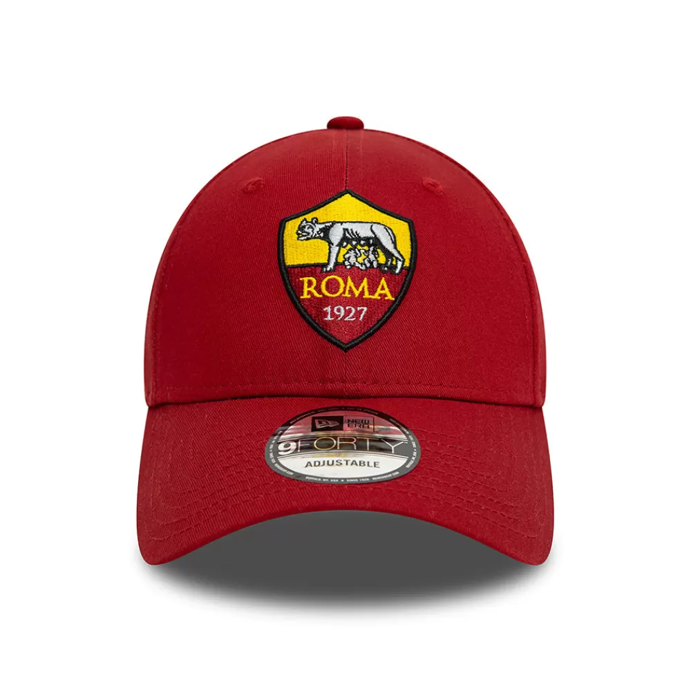 Casquettes De Baseball | Casquettes Homme^New Era Casquette 9FORTY Core AS Roma rouge