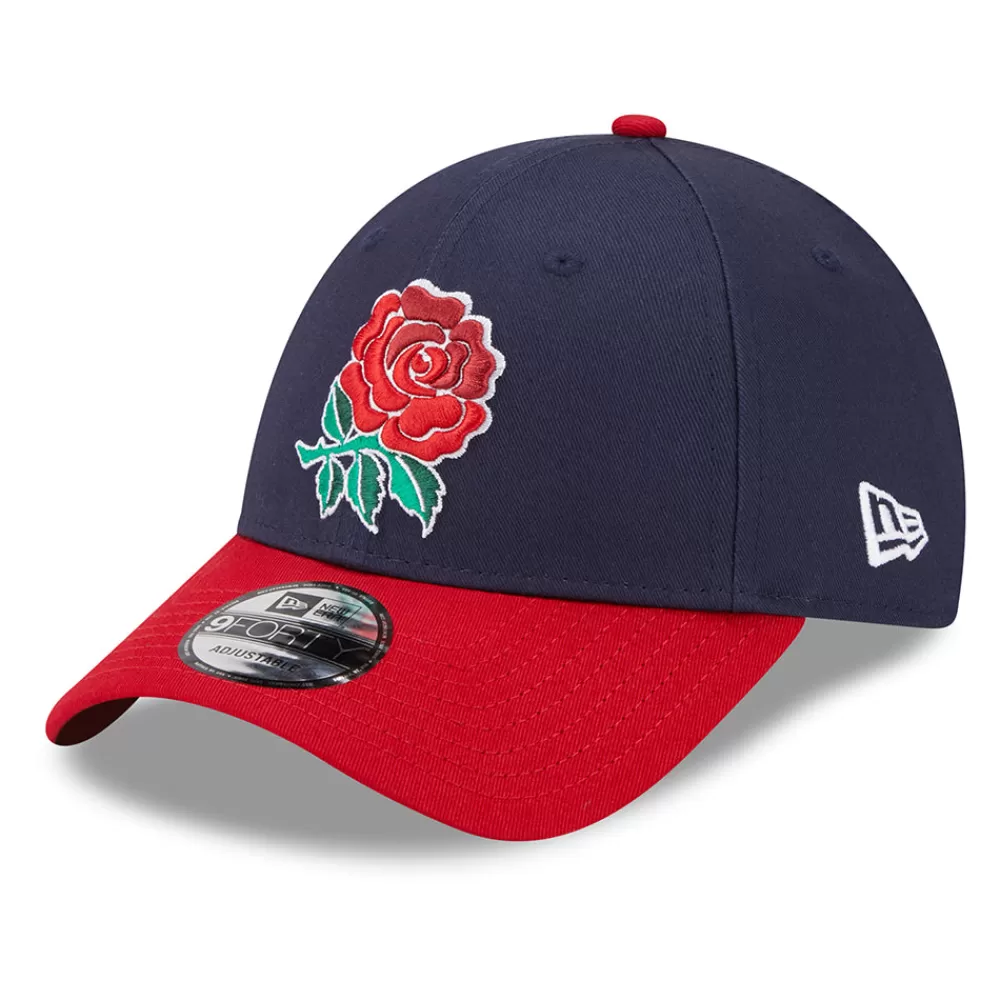 Casquettes De Baseball | Casquettes Homme^New Era Casquette 9FORTY Core Fédération Anglaise de Rugby à XV bleu marine-écarlate